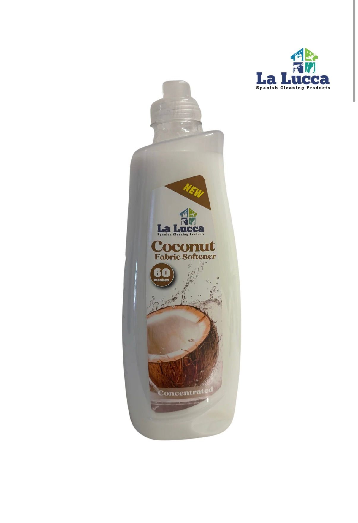 la lucca coconut fabric softener 60 washes la lucca coconut fabric softener 60 washes